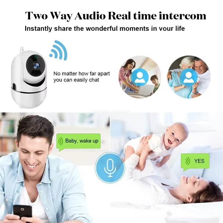 Two Way Audio Real time intercomInstantly share the wonderful moments in vour life Two Way Audio Real time intercomInstantly share the wonderful moments in vour life