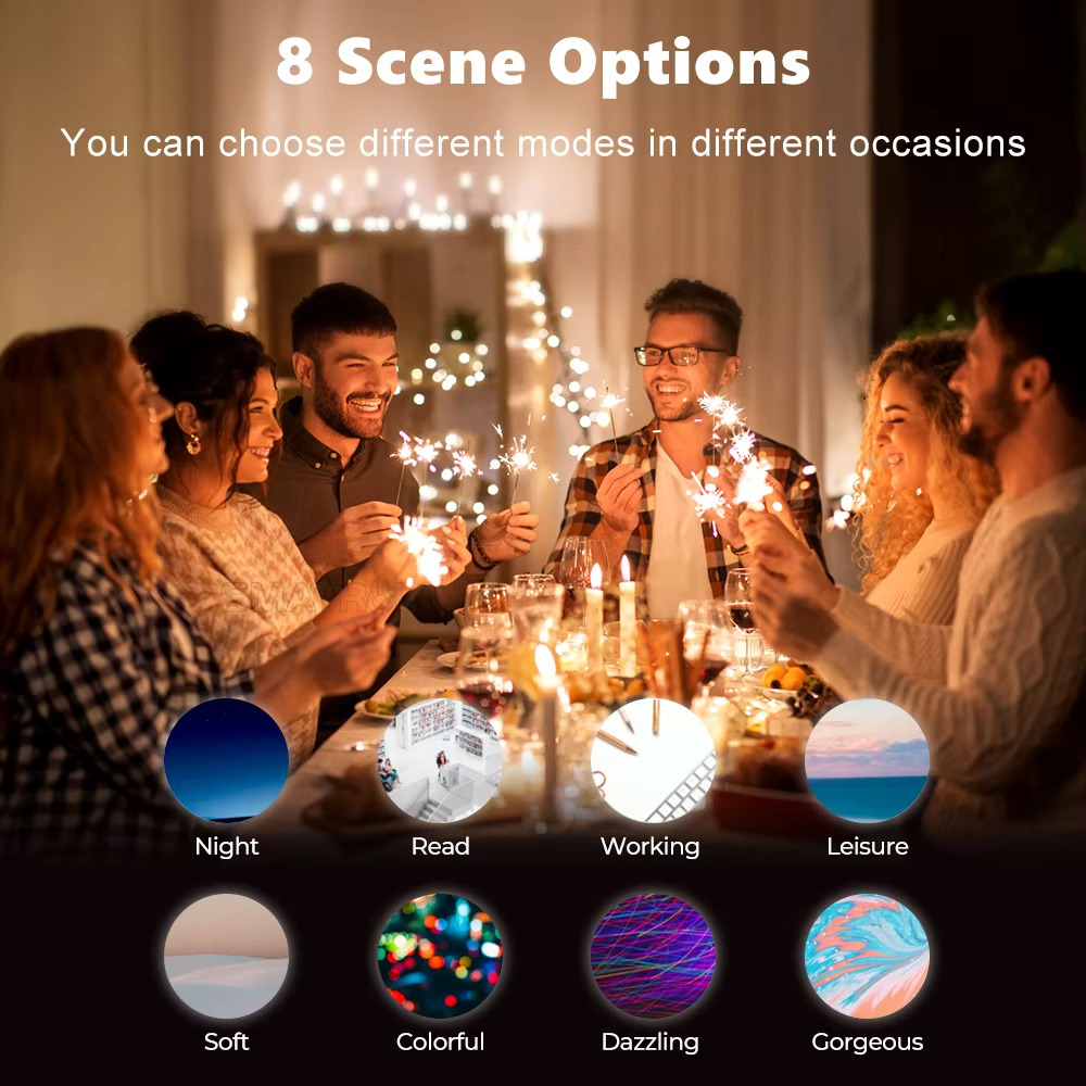 8 Scene Options 8 Scene Options