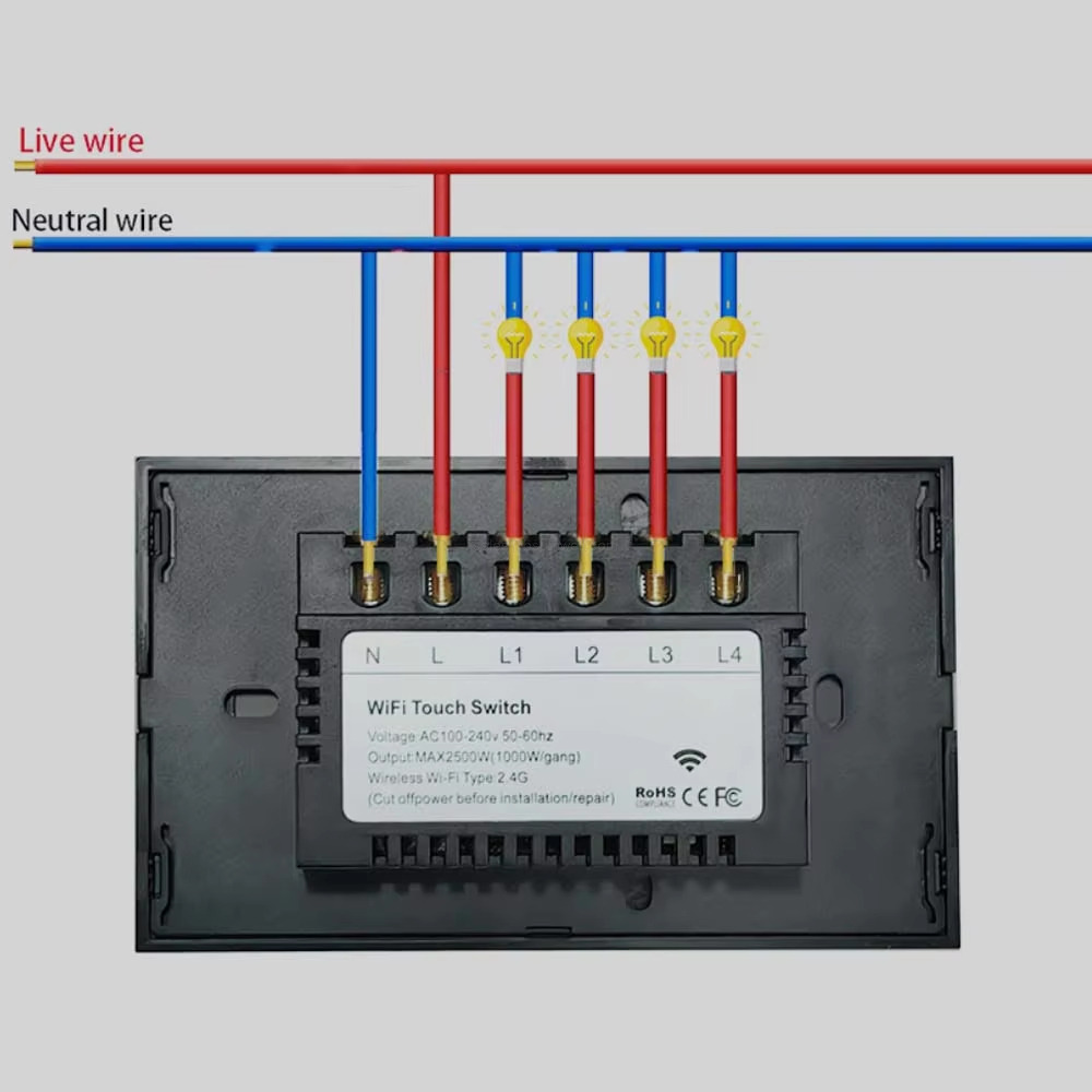 Custom logo capacitive touch switch Custom logo capacitive touch switch