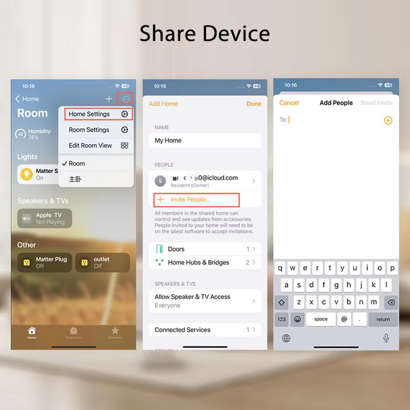 Share Device Share Device