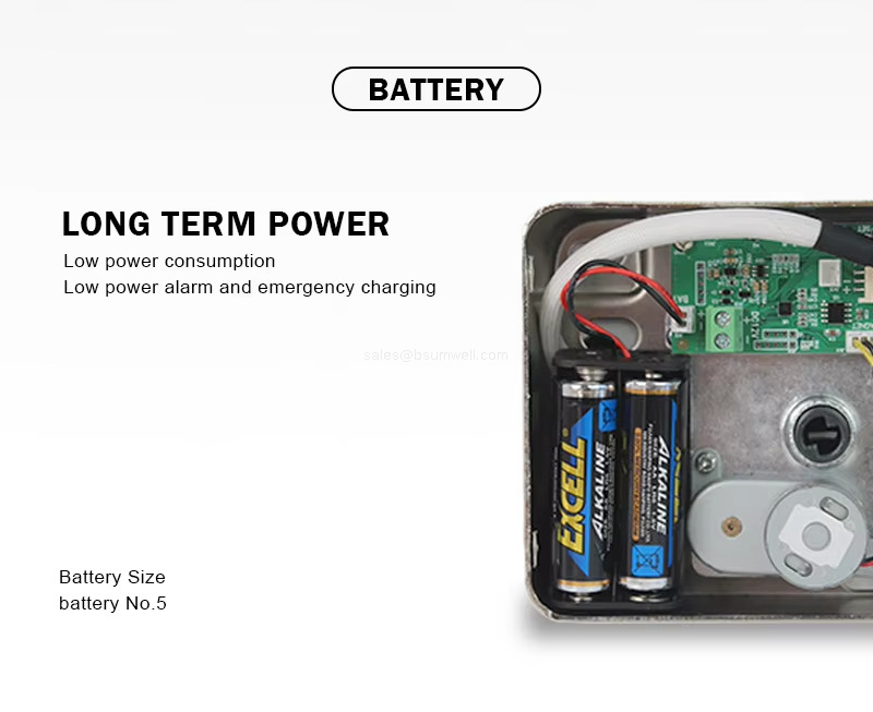LONG TERM POWER Low power consumption; Low power alarm and emergency charging LONG TERM POWER Low power consumption; Low power alarm and emergency charging