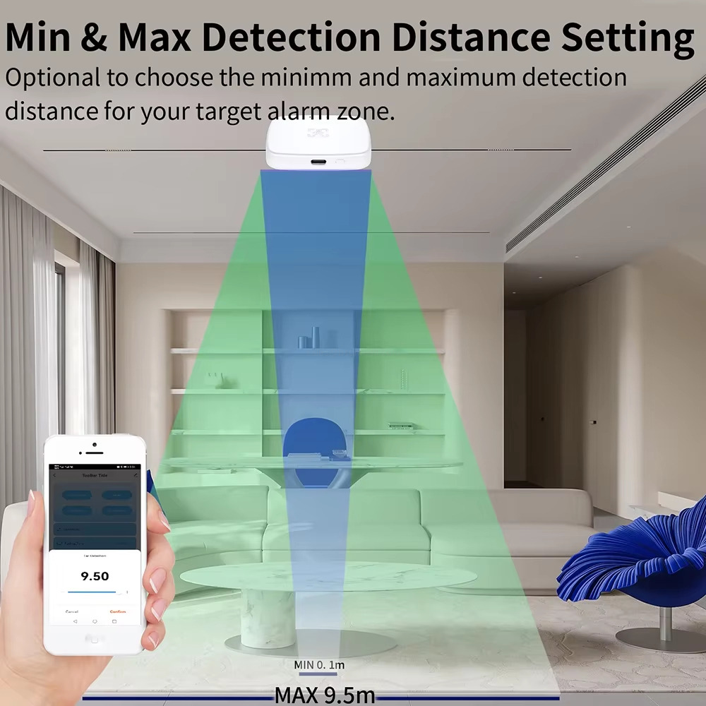 Min & Max Detection Distance Setting Min & Max Detection Distance Setting