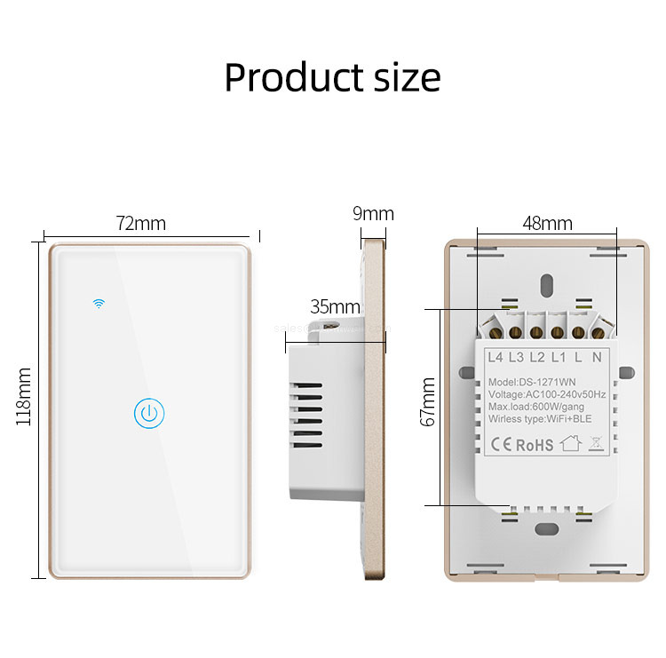 Product size Product size