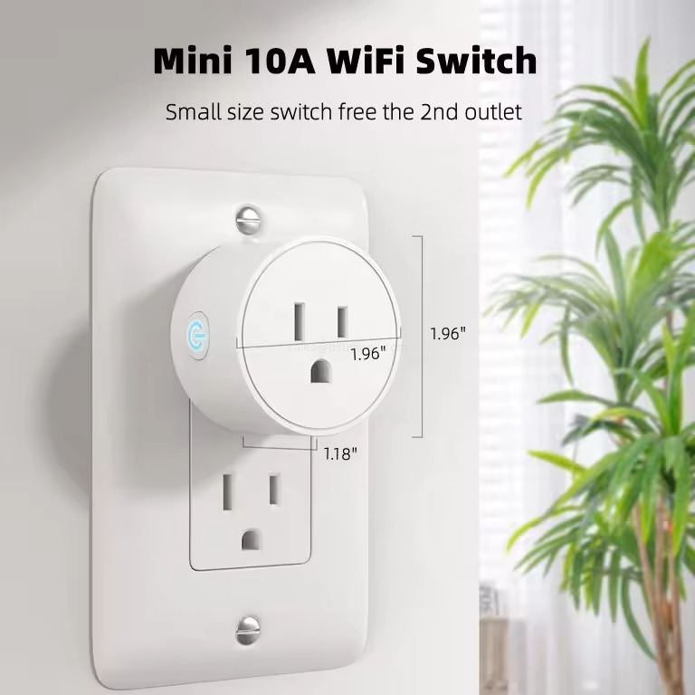 Mini 10A WiFi Switch Small size switch free the 2nd outlet Mini 10A WiFi Switch Small size switch free the 2nd outlet