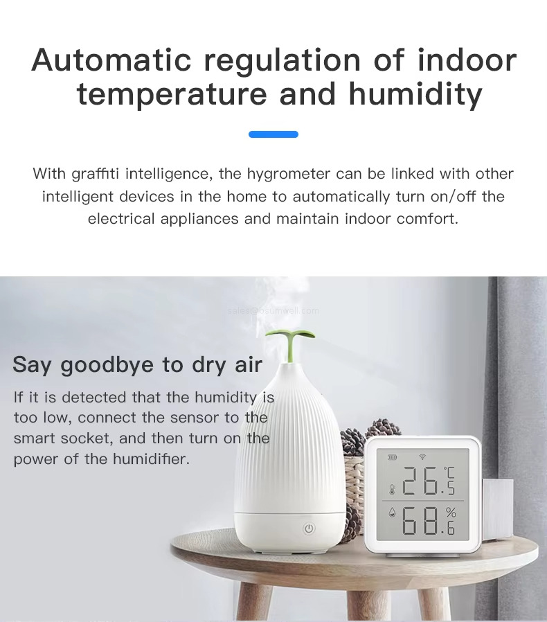 Automatic regulation of indoortemperature and humidity Automatic regulation of indoortemperature and humidity