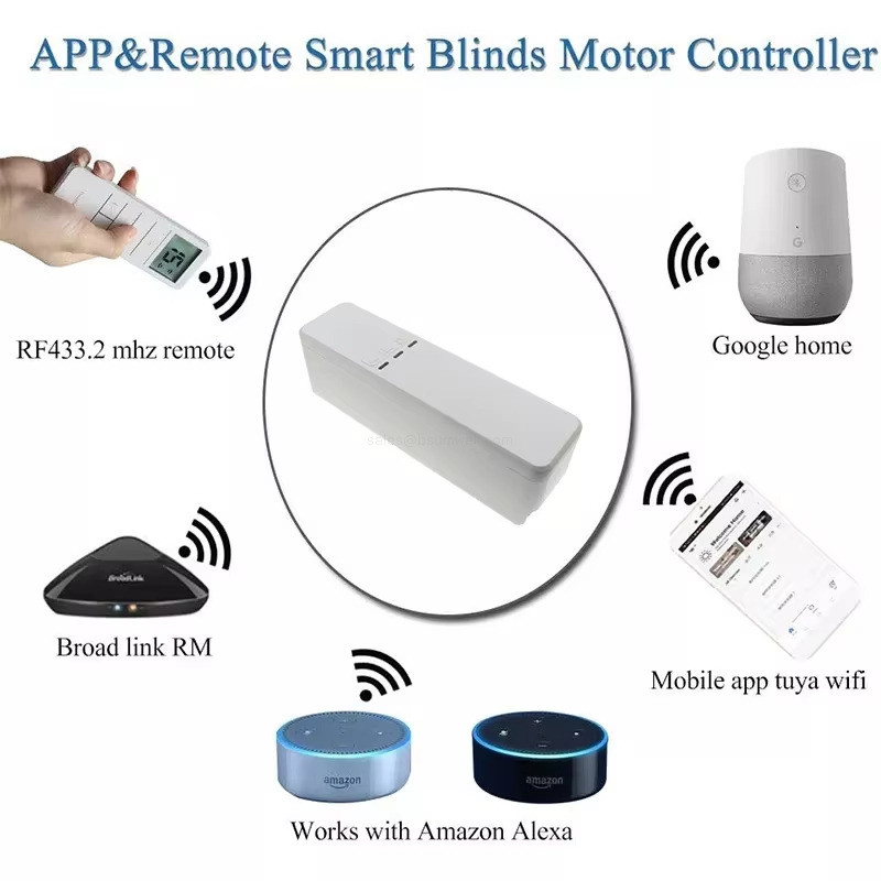 APP&Remote Smart Blinds Motor Controller APP&Remote Smart Blinds Motor Controller