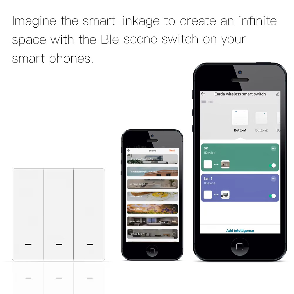 lmagine the smart linkage to create an infnitespace with the Ble scene switch on yoursmart phoneS lmagine the smart linkage to create an infnitespace with the Ble scene switch on yoursmart phoneS