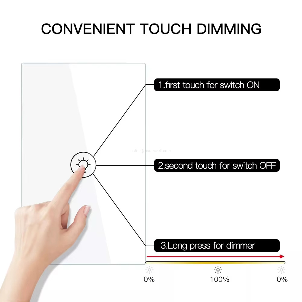 CONVENIENT TOUCH DIMMING CONVENIENT TOUCH DIMMING