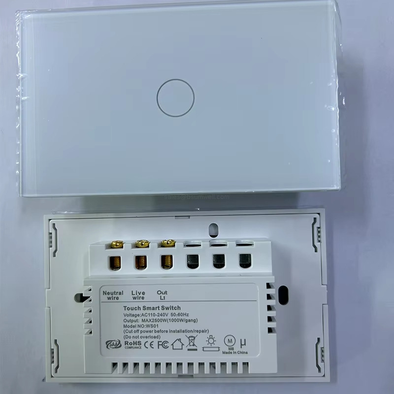 Smart Switch Tempered Glass Panel Smart Switch Tempered Glass Panel