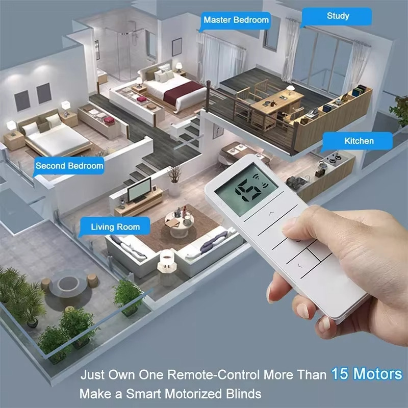Just Own One Remote-Control More Than 15 Motors Make a Smart Motorized Blinds Just Own One Remote-Control More Than 15 Motors Make a Smart Motorized Blinds