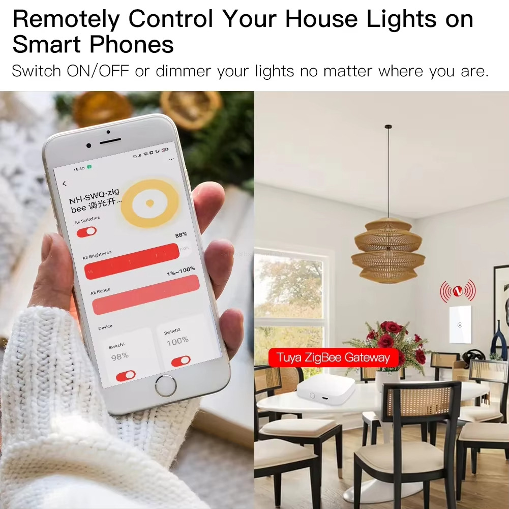Remotely Control Your House Lights onSmart Phones Switch ON/OFF or dimmer your lights no matter where you are. Remotely Control Your House Lights onSmart Phones Switch ON/OFF or dimmer your lights no matter where you are.