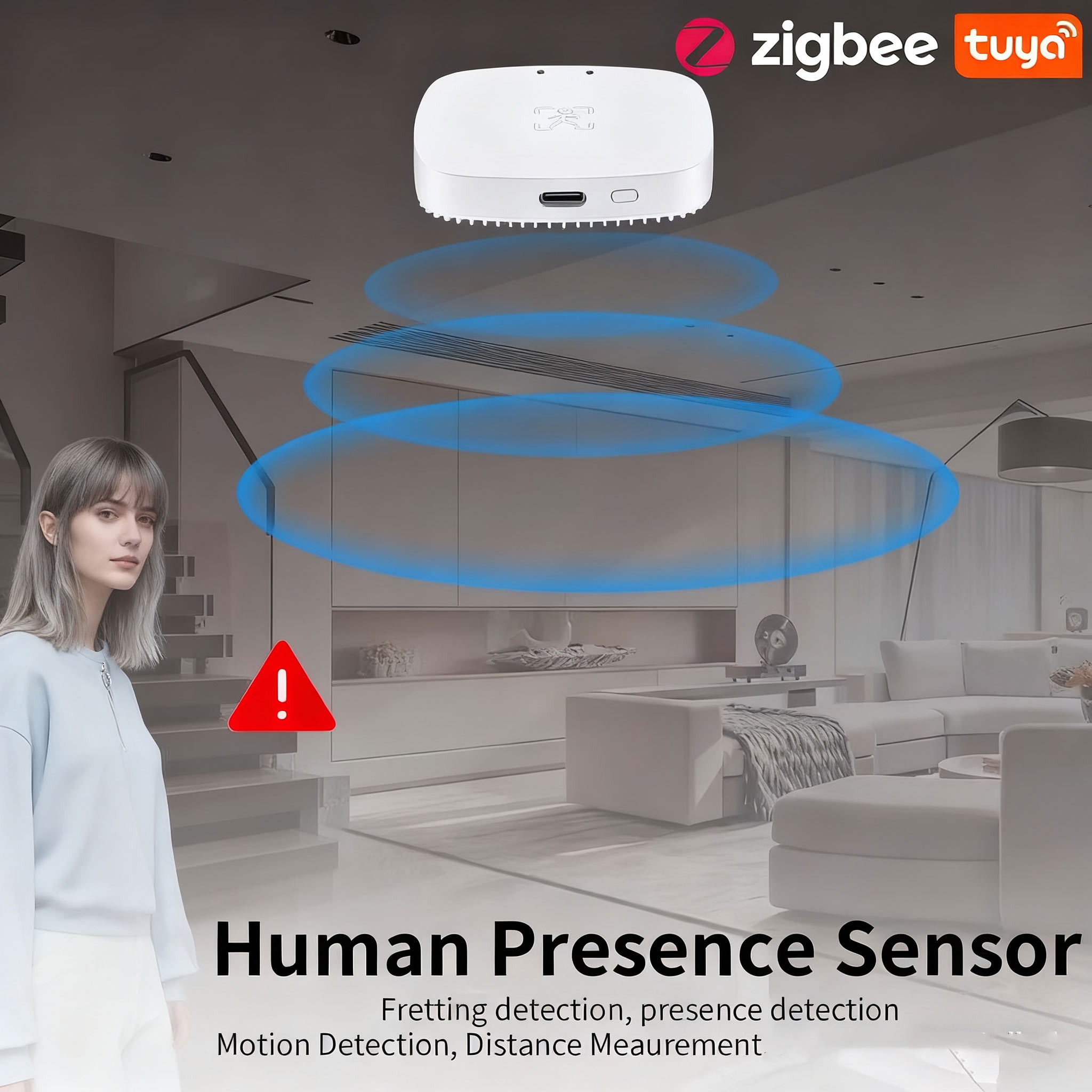 24G radar ±10cm human detector 24G radar ±10cm human detector