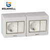PS-2SRS 2Gang Switch 2Gang Socket