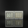 PS-TP4S 4Gang Switch 1Gang Socket