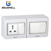 PS2-U4S 4Gang 2Way Switch 1Gang Socket