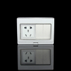 PS-FH2S 2Gang Switch 1Gang Socket
