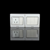 PS2-TS4S 4Gang 2Way Switch 1Gang Socket