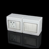 PS-FH4S 4Gang Switch 1Gang Socket