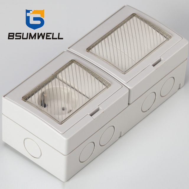 PS2-SR4S 4Gang 2Way Switch 1Gang Socket