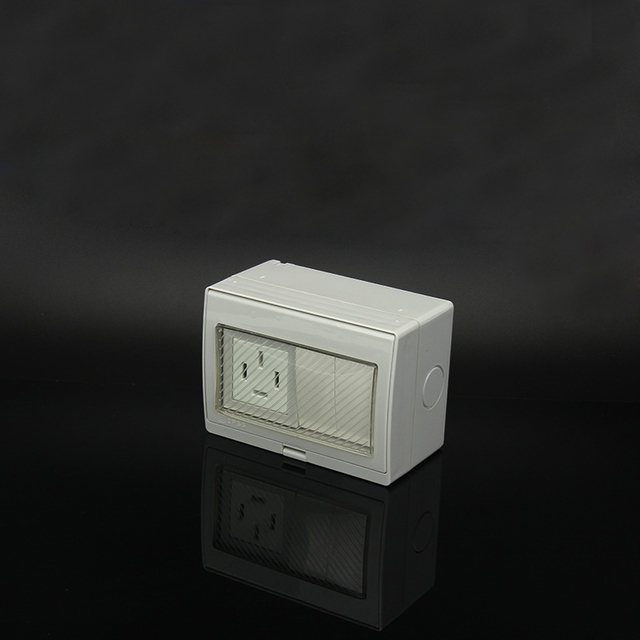 PS2-TP2S 2Gang 2Way Switch 1Gang Socket