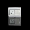 PS2-TS2S 2Gang 2Way Switch 1Gang Socket