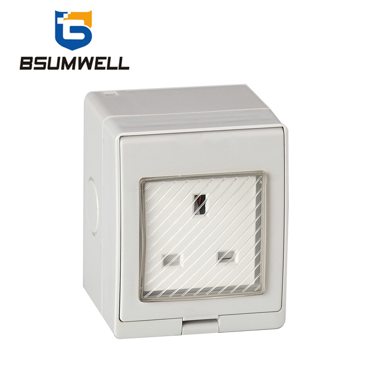 PS-S 1 Gang Waterproof British Socket