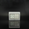 PS2-TP2S 2Gang 2Way Switch 1Gang Socket