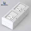 PS2-2US 2Gang 2Way Switch 2Gang Socket