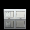 PS-FH4S 4Gang Switch 1Gang Socket