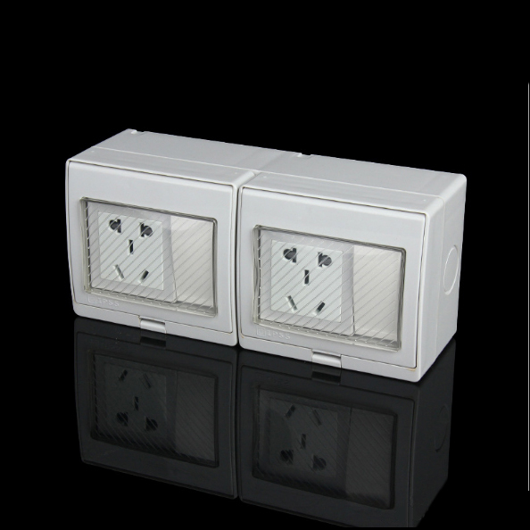 PS2-2FHS 2Gang 2Way Switch 2Gang Socket