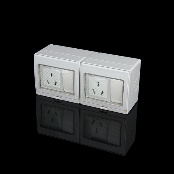 PS-2TSS 2Gang Switch 2Gang Socket
