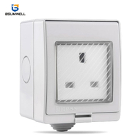 PS-UK Uk Wifi Waterproof Socket