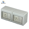 PS-2AMS 2Gang Switch 2Gang Socket