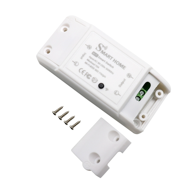 Tuya WiFi Smart Breaker Light Switch Mini DIY Home Wireless Remote Control Works With Alexa Google Home