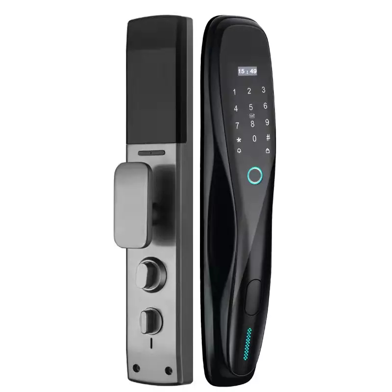 Home Automatic Tuya Fingerprint Door Lock Smart Lock Password ...