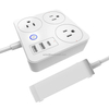 Wifi Smart Power Strip Eu With Type-C Port Tuya App Remote Control Power Socket 10A Works With Google Alexa