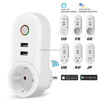 Quick Charging Type F Plug And Socket PD 20W EU Wall Socket Arrival 3 USB Outlet Extender Power Socket