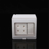 16A 250V 1 Way 2 Way 1 Gang Switch 2Gang Socket Waterproof Weatherproof IP55 Plugs Sockets Switches And Sockets