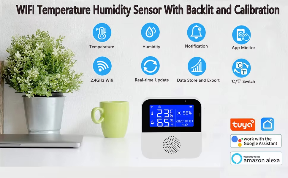 temperature and moisture sensors