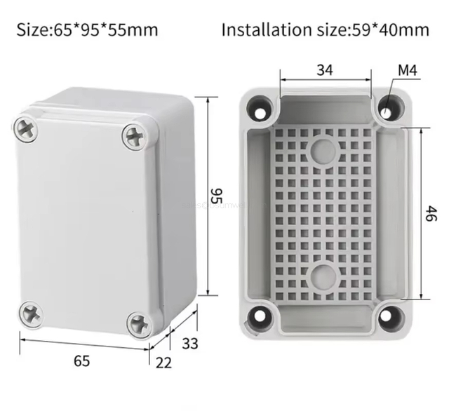 IP67 Aluminum Die Cast Junction Box pvc j box