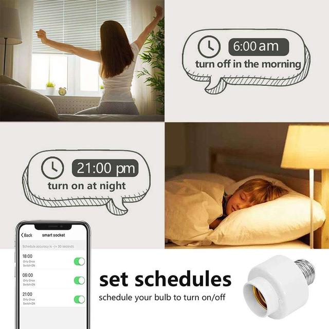 socket adapter for light bulbs​