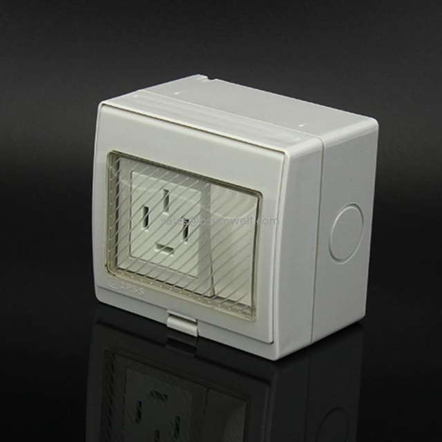 Good Price Outdoor IP55 Waterproof 1 Gang Switch Socket 3 Phase Electrical Socket Switch Push Button Switches