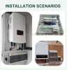 Waterproof Plastic Power Distribution Equipment IP66 Mcb Enclosure Electrical Distribution Box