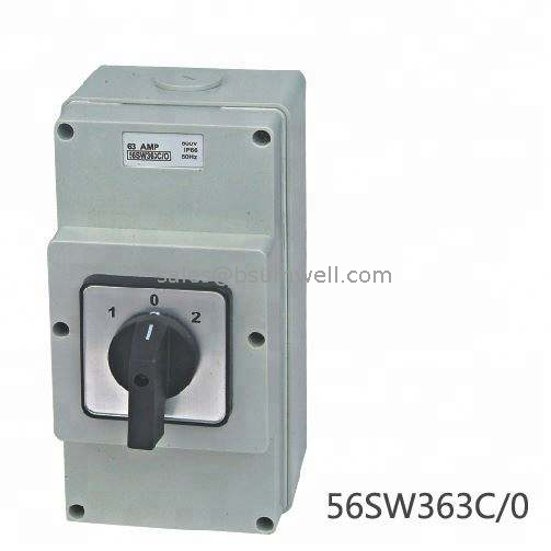 Electric Change over Switch Power Transfer Switch bell outdoor electrical box