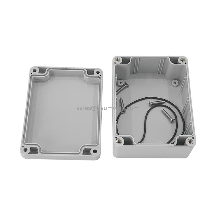 115x90x55 Mm Custom Plastic Case IP65 Waterproof Electronic Junction Box ABS Plastic Enclosure