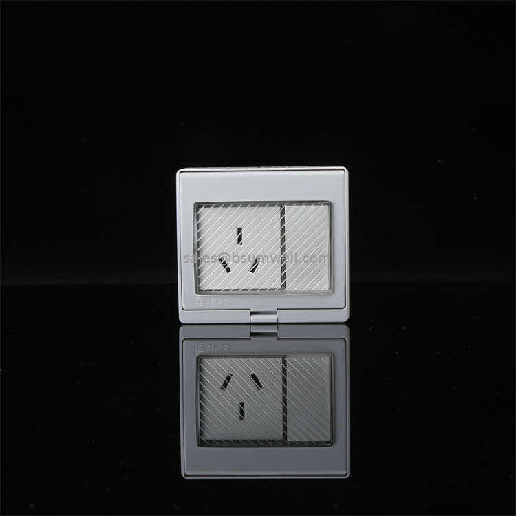 Weatherproof IP55 1 Gang Switch Socket Electric Switches And Sockets Wall Electrical Equipment Plugs Sockets Box