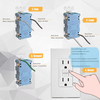 Wall Socket Usa Ul Manufacturer Circuit Electrical Supplies Outdoor 15a 20 Amp Tamper Resistant 125v Wall Gfci Receptacle Outlet
