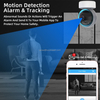 Tuya Smart 5GHz Wifi Video Surveillance HD Auto Tracking Night VIsion Two Way Audio Cloud Home Security IP Camera