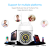 Outdoor Camera 3MP PTZ Network Smart Camera Tuya Outdoor Two Way Audio IP65 Waterproof WIFI Camera CCTV Home Security