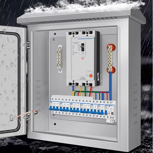 Wholesale Stainless Steel Metal Chassis Case Fabrication Waterproof Electric Box Housing Flood Light Electrical Box